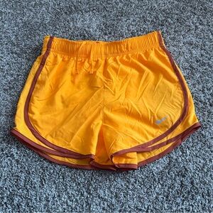 Nike Orange Dri-Fit Running Shorts